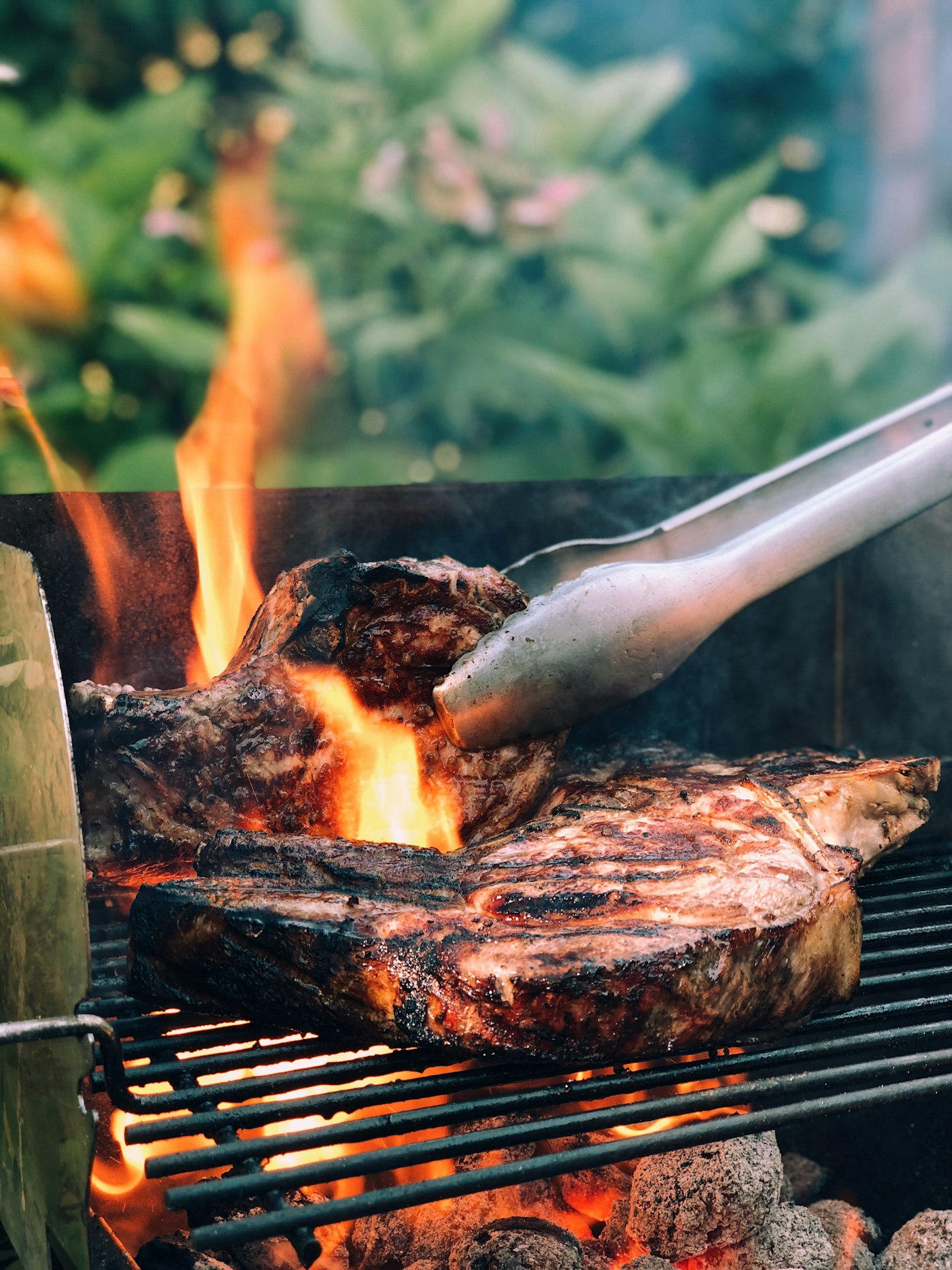 Grilling to order over the open charcoal at H Tripa.